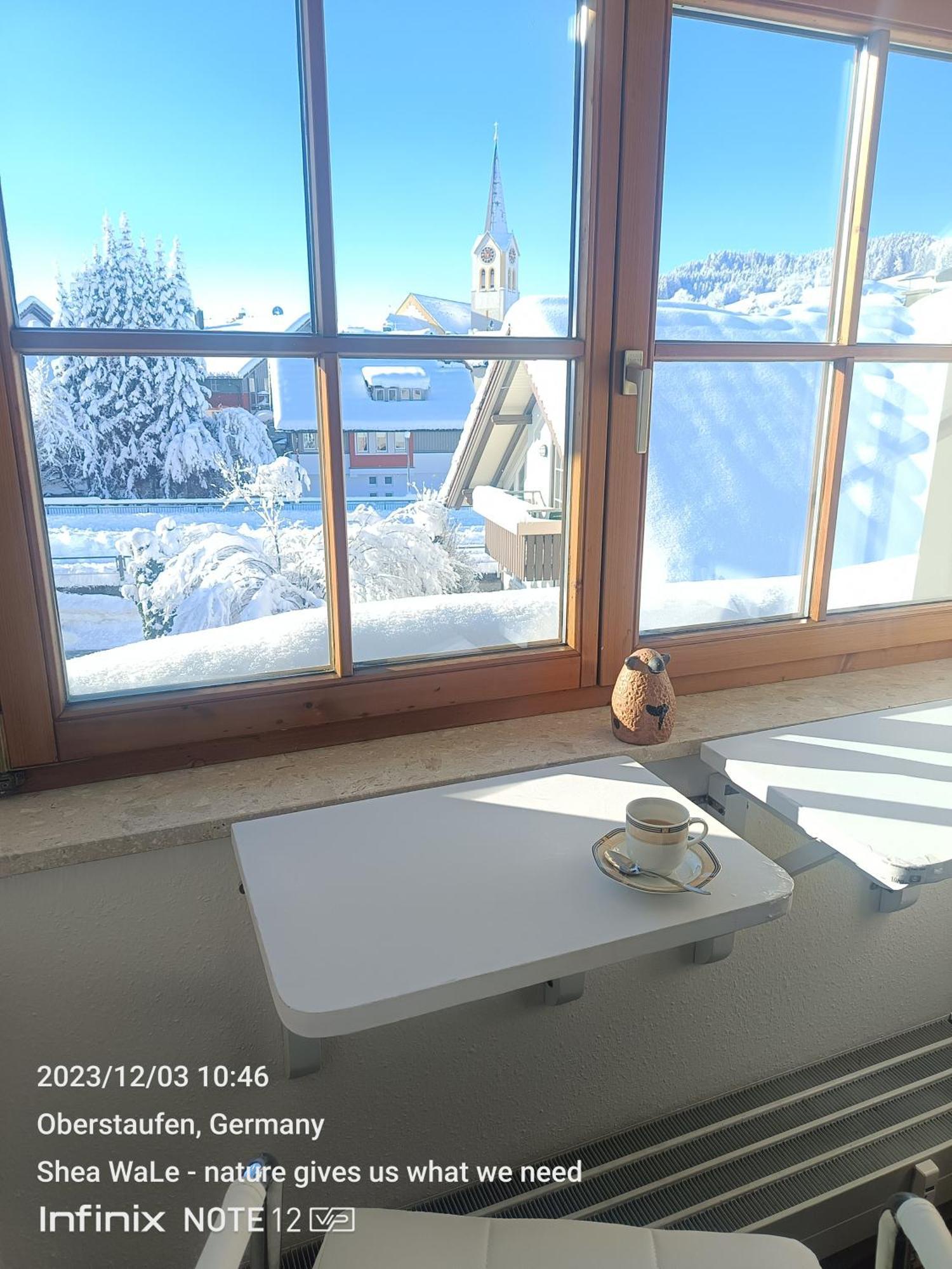 Allgaeu Vibes - Fusslaeufige Erreichbarkeit Vom Bahnhof, Mit Aussicht, Wettergeschuetzter Balkon Оберштауфен Экстерьер фото