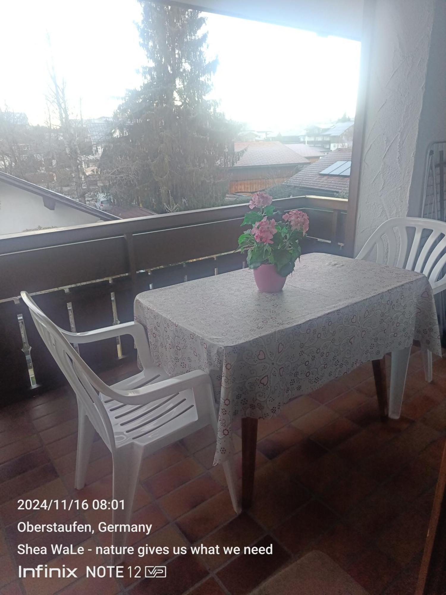 Allgaeu Vibes - Fusslaeufige Erreichbarkeit Vom Bahnhof, Mit Aussicht, Wettergeschuetzter Balkon Оберштауфен Экстерьер фото
