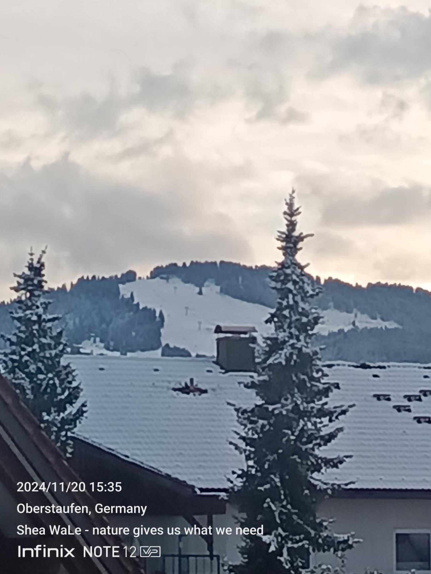 Allgaeu Vibes - Fusslaeufige Erreichbarkeit Vom Bahnhof, Mit Aussicht, Wettergeschuetzter Balkon Оберштауфен Экстерьер фото
